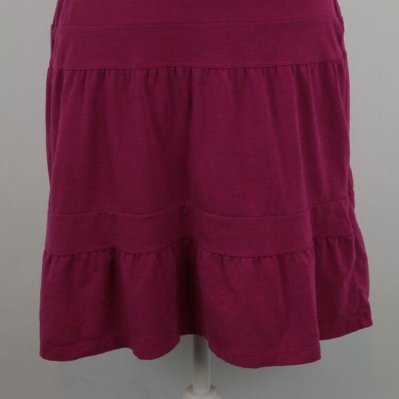 Prana Lexi Women's Size XS Pink Knit Scoop Neck Support Above Knee Dress - Picture 3 of 8